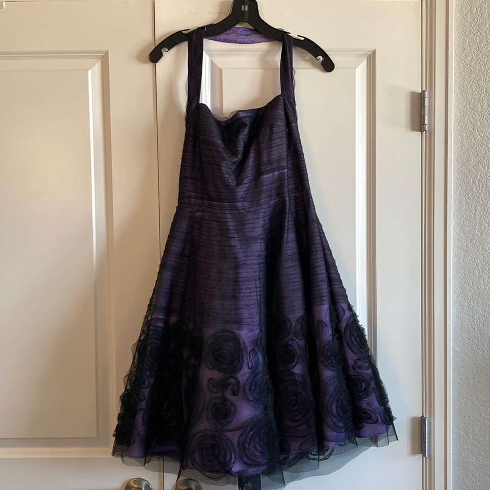 Jessica Simpson tulle halter dress. Size 10.